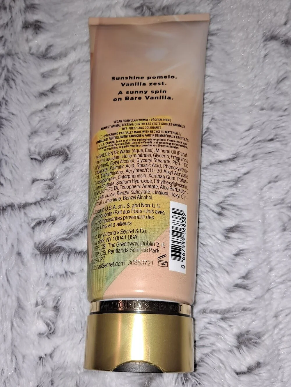 Victoria's Secret Bare Vanilla SOL Lotion New